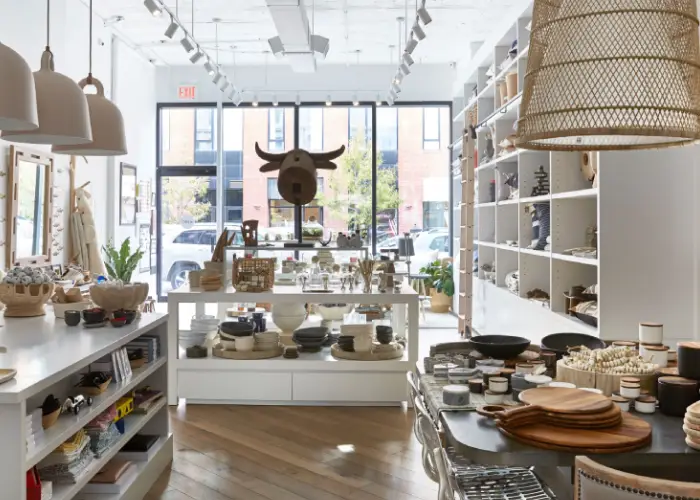 Showrooms interior design